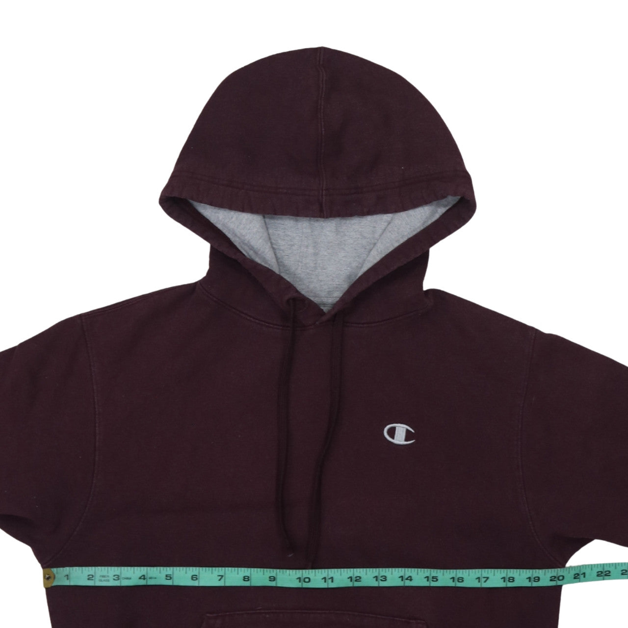 Mens UK Size S Champion Brown Pullover Hoodie