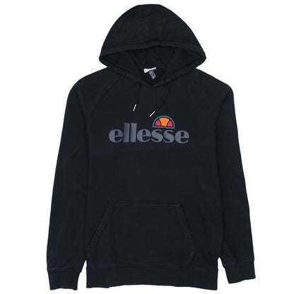 Mens UK Size L ellesse Black Pullover Hoodie