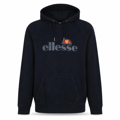 Mens UK Size L ellesse Black Pullover Hoodie