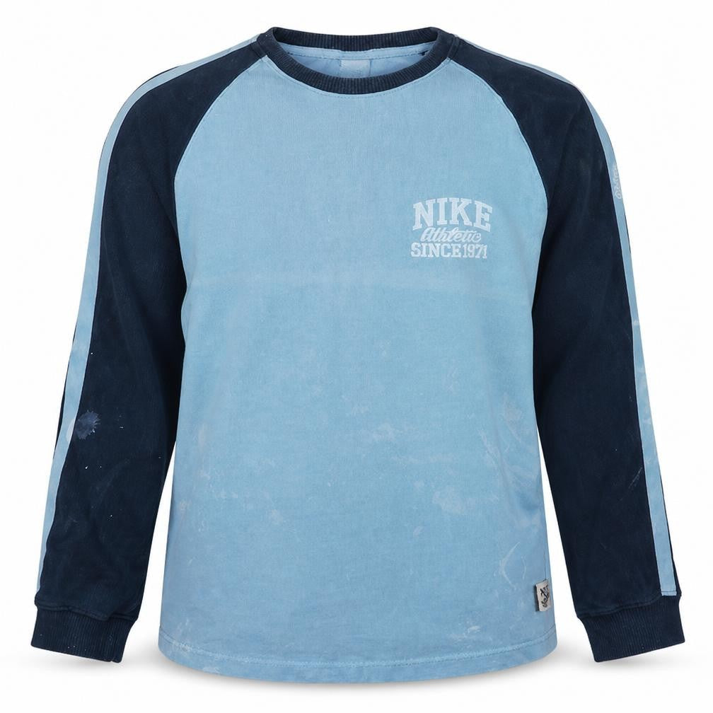 Mens UK Size L Nike Blue Pullover Sweatshirt