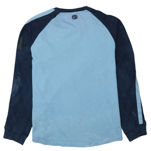 Mens UK Size L Nike Blue Pullover Sweatshirt