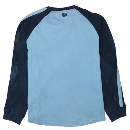 Mens UK Size L Nike Blue Pullover Sweatshirt