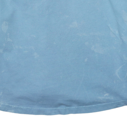 Mens UK Size L Nike Blue Pullover Sweatshirt