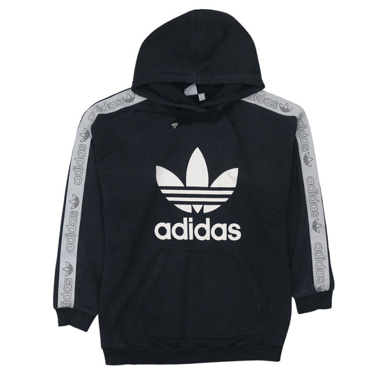 Womens UK Size 16 adidas Black Pullover Hoodie