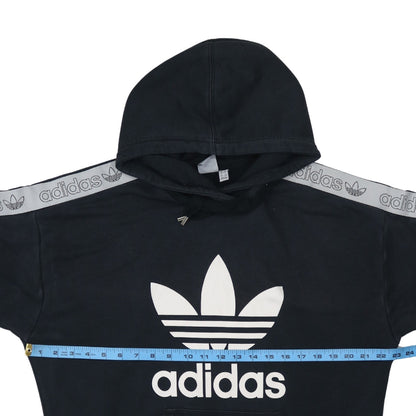 Womens UK Size 16 adidas Black Pullover Hoodie