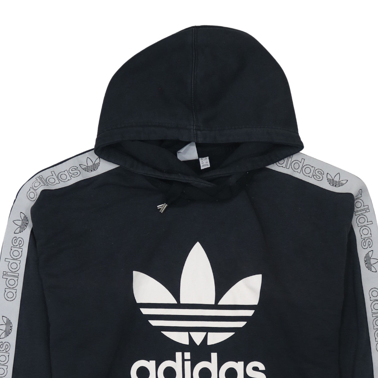 Womens UK Size 16 adidas Black Pullover Hoodie