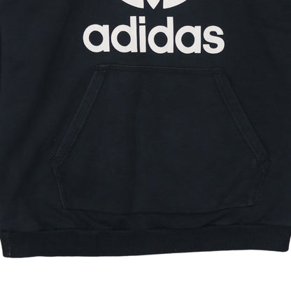 Womens UK Size 16 adidas Black Pullover Hoodie