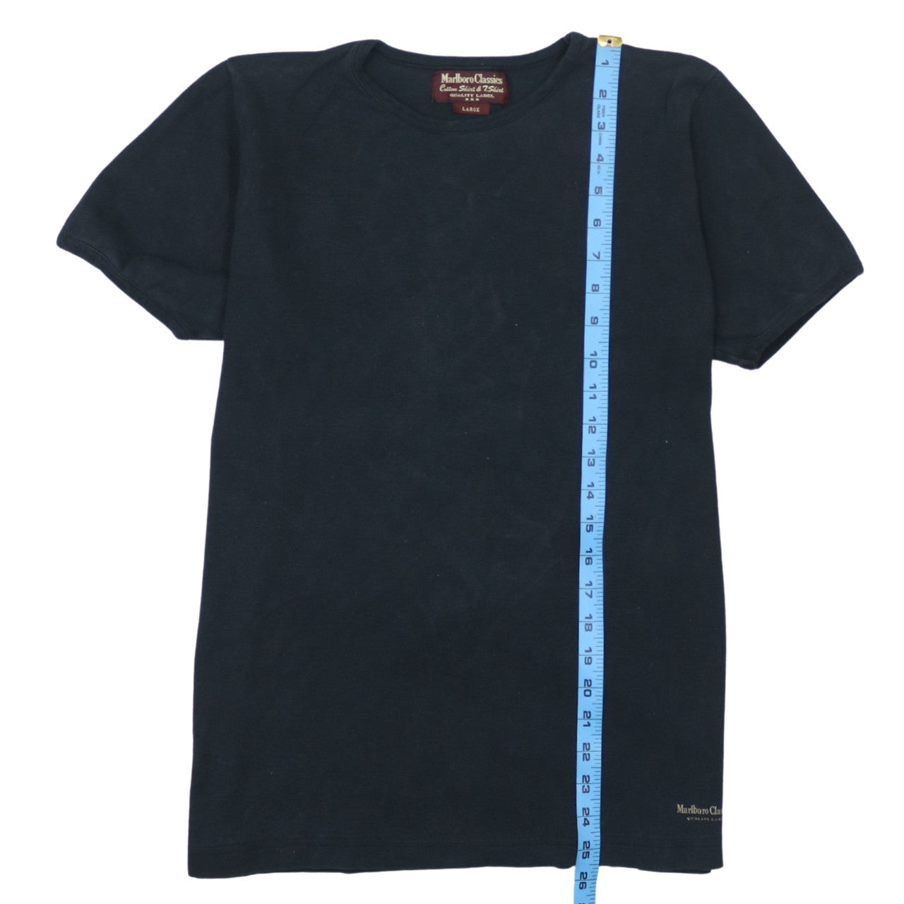 Mens UK Size L Marlboro Classics Black  T-Shirt