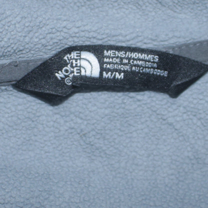 Mens UK Size M The North Face Grey 1/2 Zip Hoodie