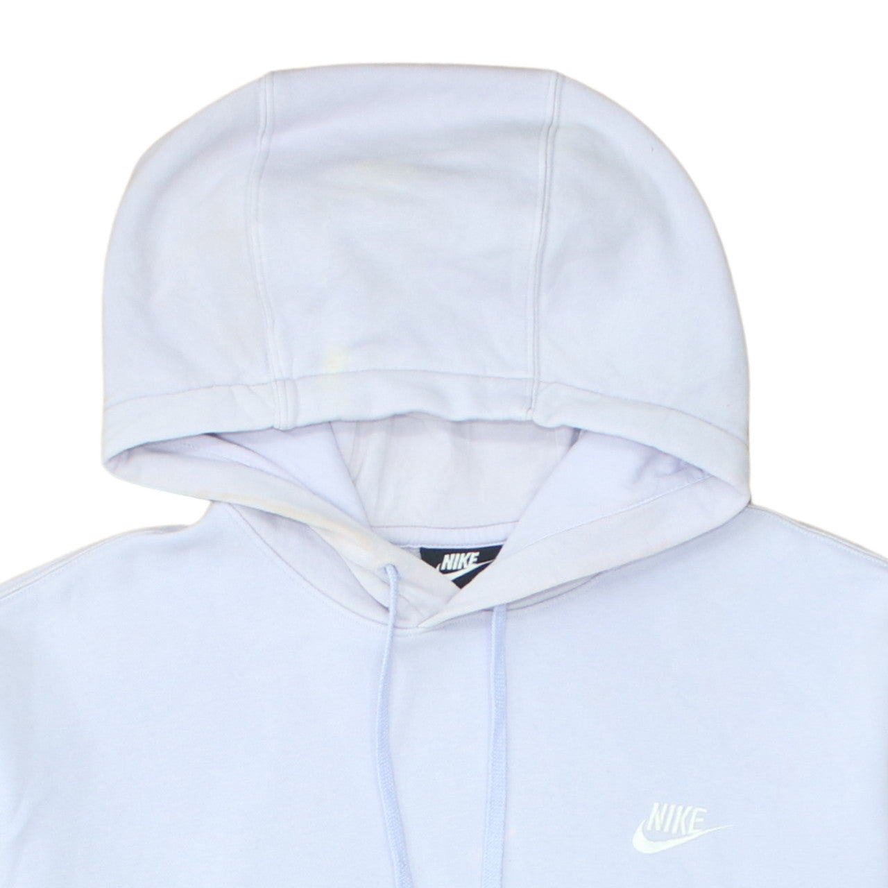 Womens UK Size L Nike White Pullover Hoodie