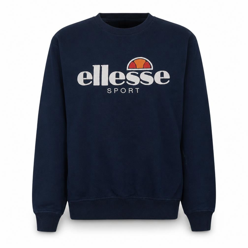 Womens UK Size 8 ellesse Blue Pullover Sweatshirt
