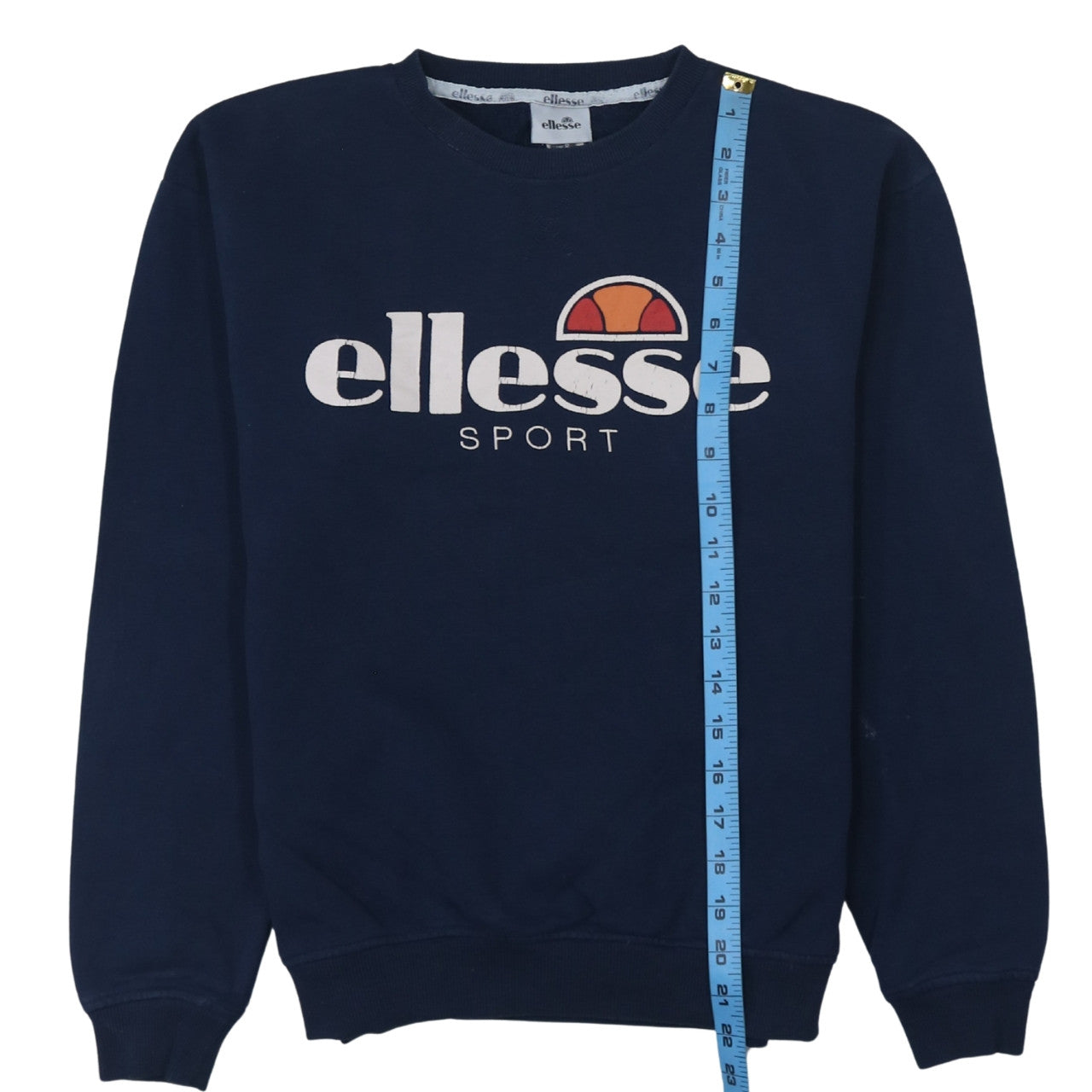 Womens UK Size 8 ellesse Blue Pullover Sweatshirt