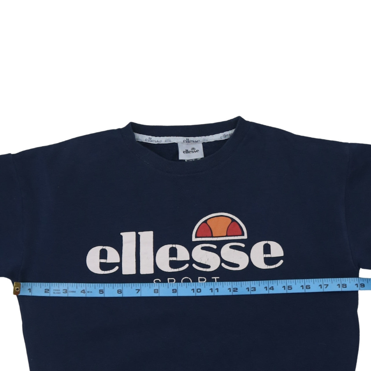 Womens UK Size 8 ellesse Blue Pullover Sweatshirt