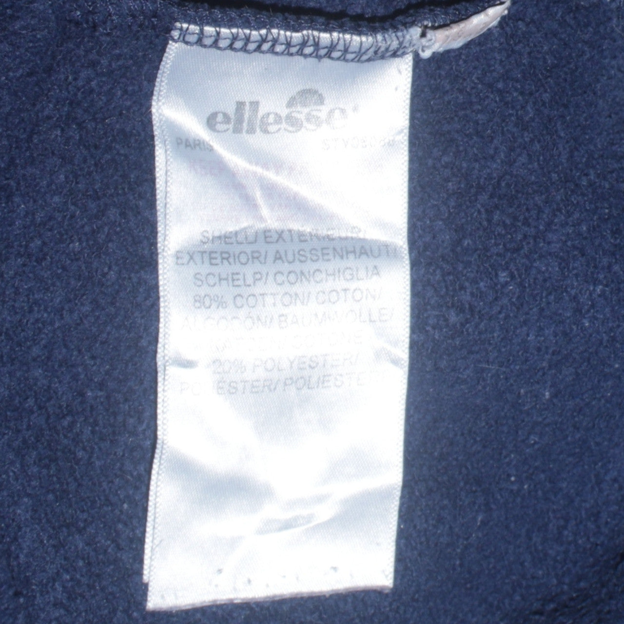 Womens UK Size 8 ellesse Blue Pullover Sweatshirt