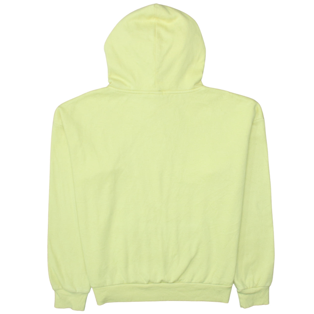 Womens UK Size 10 Disney Yellow Pullover Hoodie