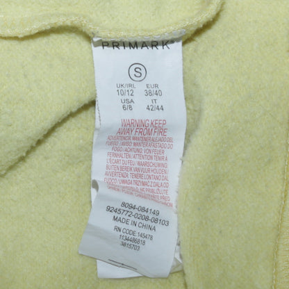 Womens UK Size 10 Disney Yellow Pullover Hoodie