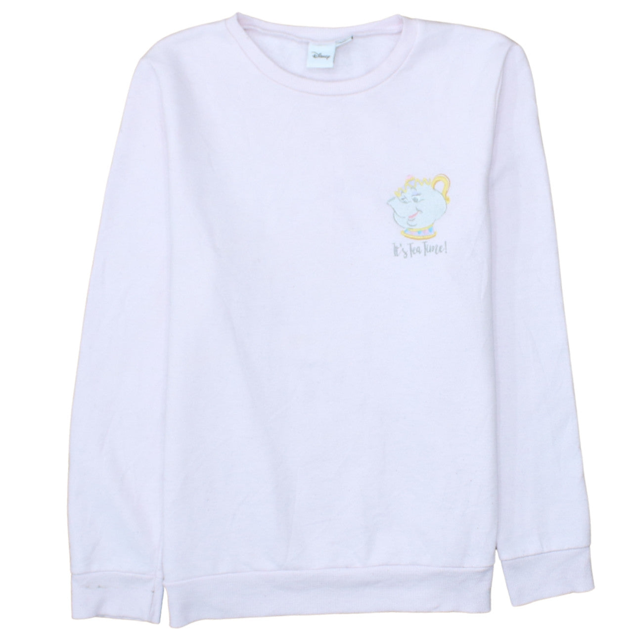 Womens UK Size 10 Primark White Pullover Sweatshirt
