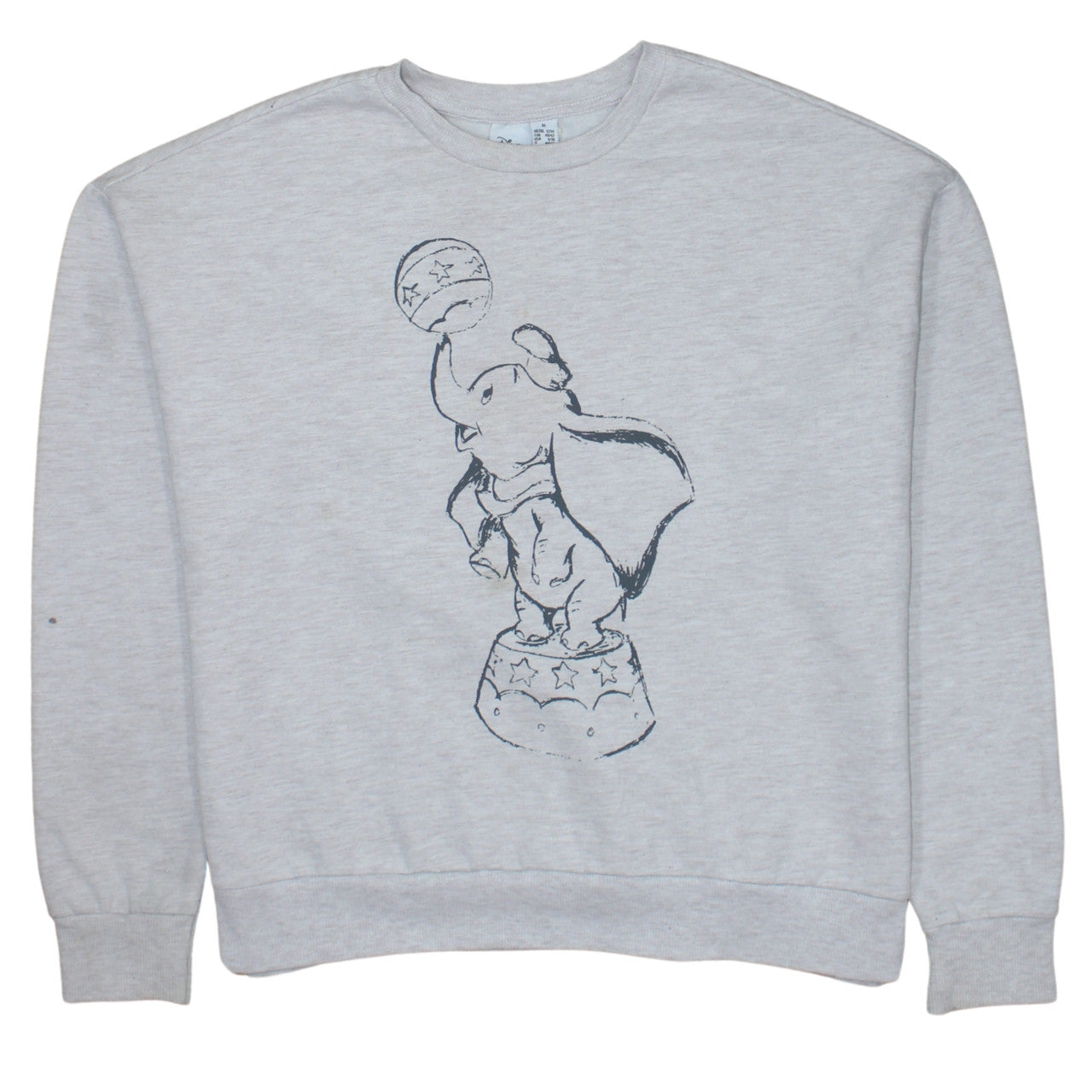 Womens UK Size M Disney Grey Pullover Sweatshirt