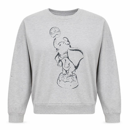 Womens UK Size M Disney Grey Pullover Sweatshirt