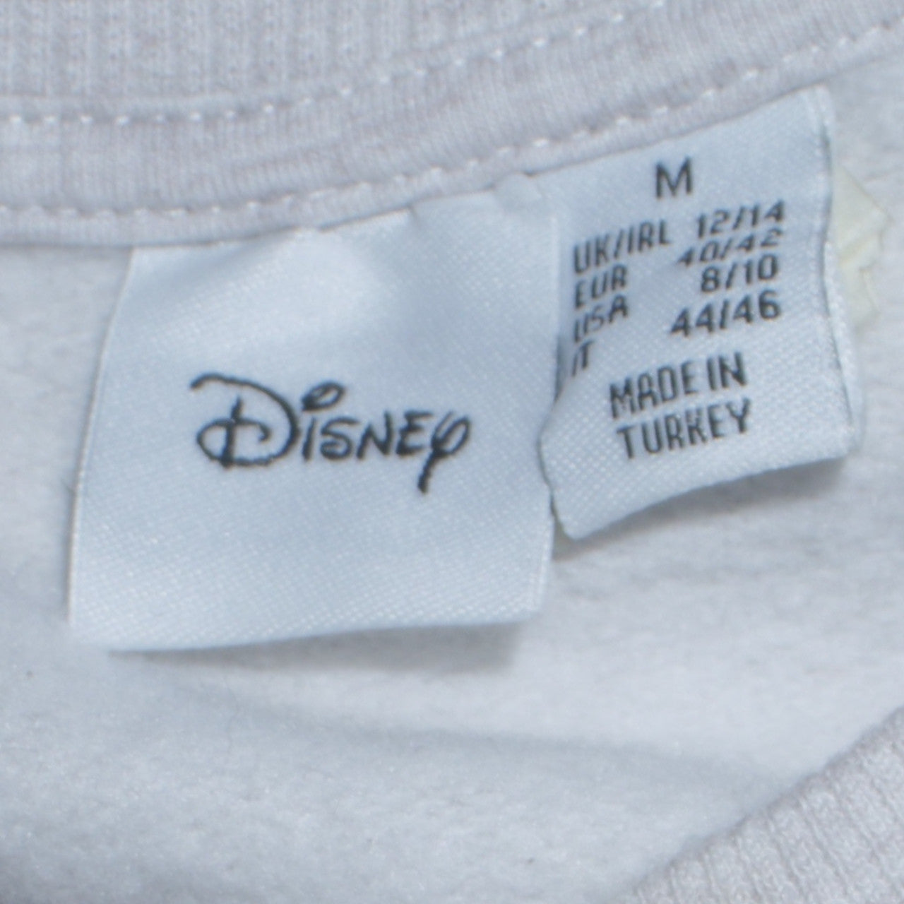 Womens UK Size M Disney Grey Pullover Sweatshirt