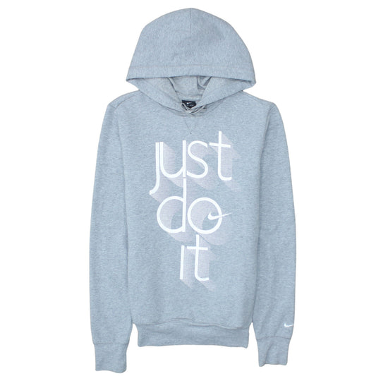Mens UK Size S Nike Grey Pullover Hoodie