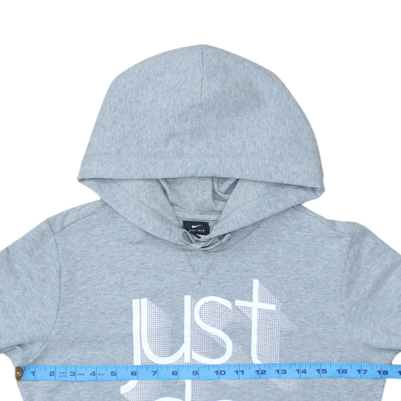 Mens UK Size S Nike Grey Pullover Hoodie