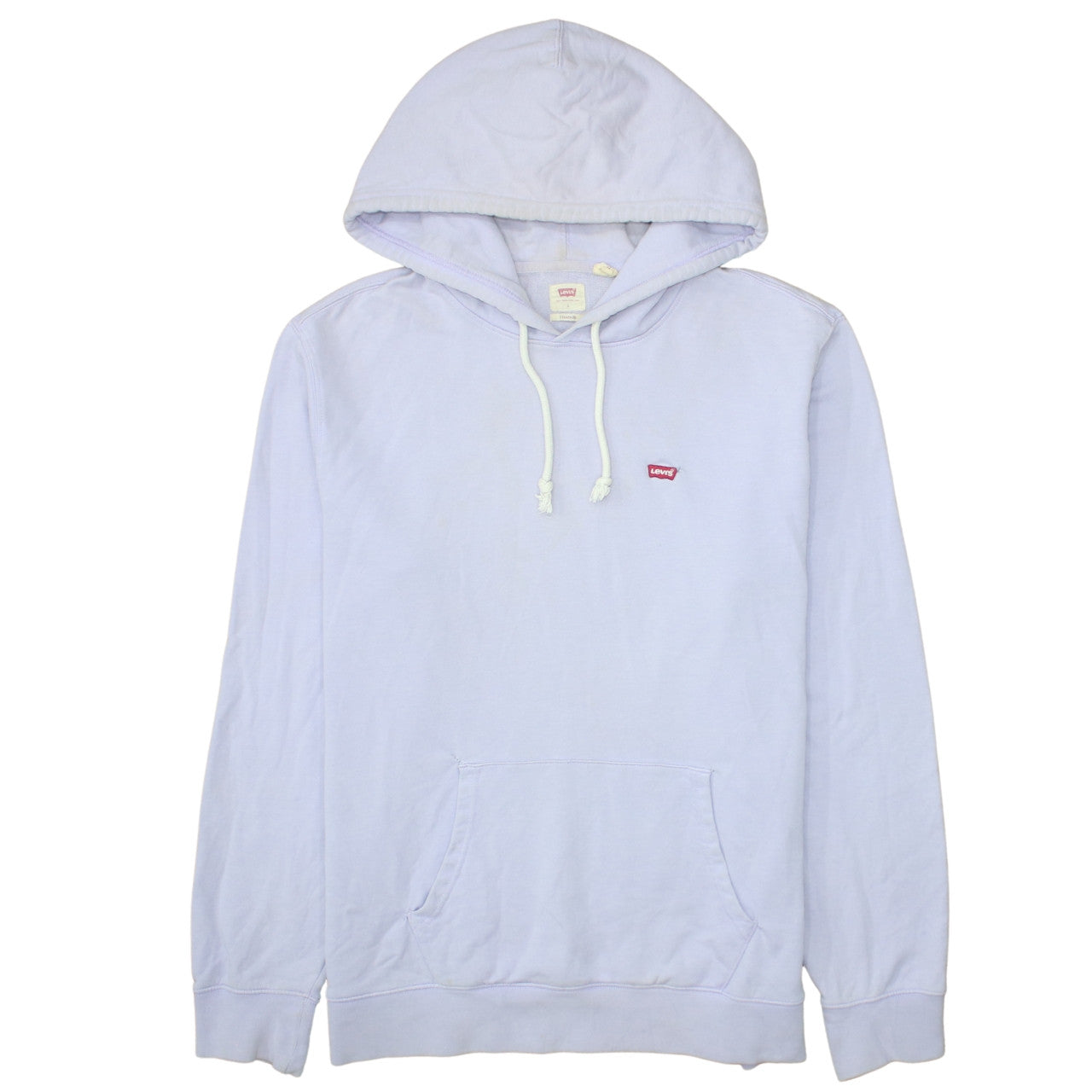 Womens UK Size L Levi's Blue Pullover Hoodie