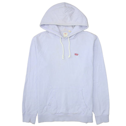 Womens UK Size L Levi's Blue Pullover Hoodie
