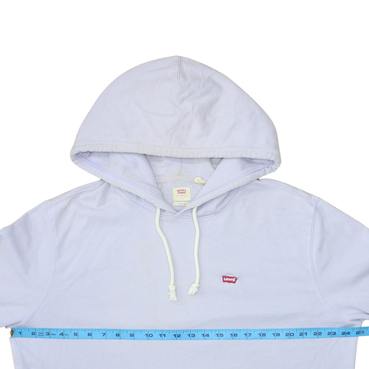 Womens UK Size L Levi's Blue Pullover Hoodie