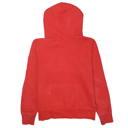 Womens UK Size S Gap Red Pullover Hoodie