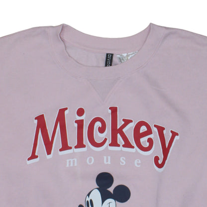 Womens UK Size XL H&M Pink Pullover Sweatshirt