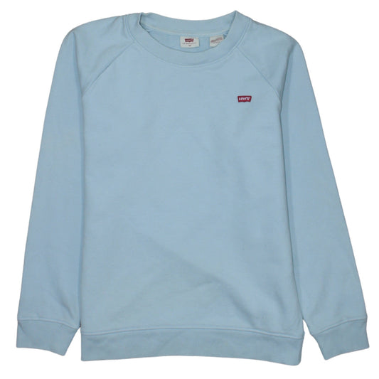 Mens UK Size XS Levi's Blue Pullover Sweatshirt