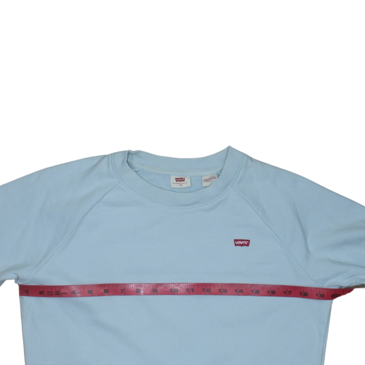 Mens UK Size XS Levi's Blue Pullover Sweatshirt