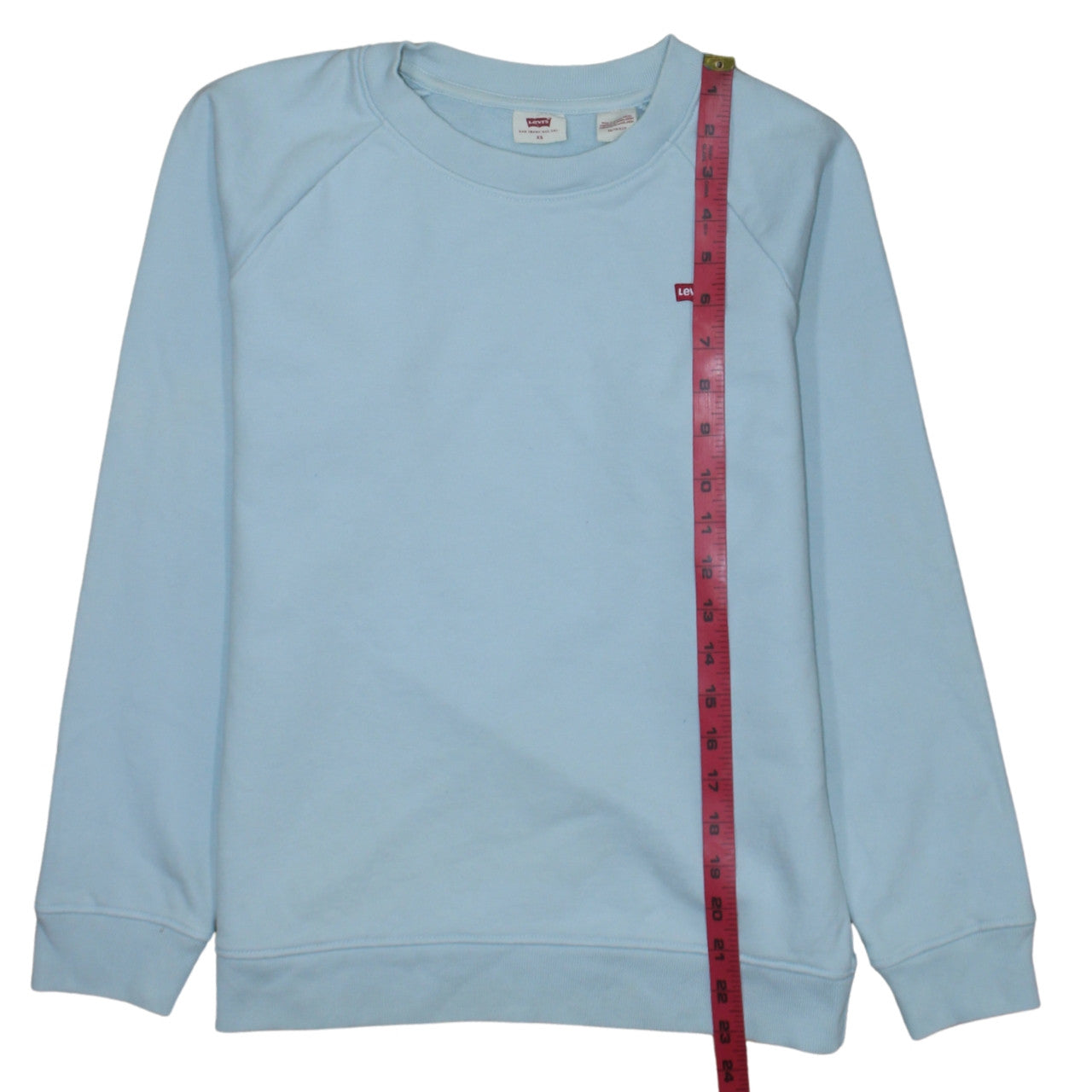 Mens UK Size XS Levi's Blue Pullover Sweatshirt