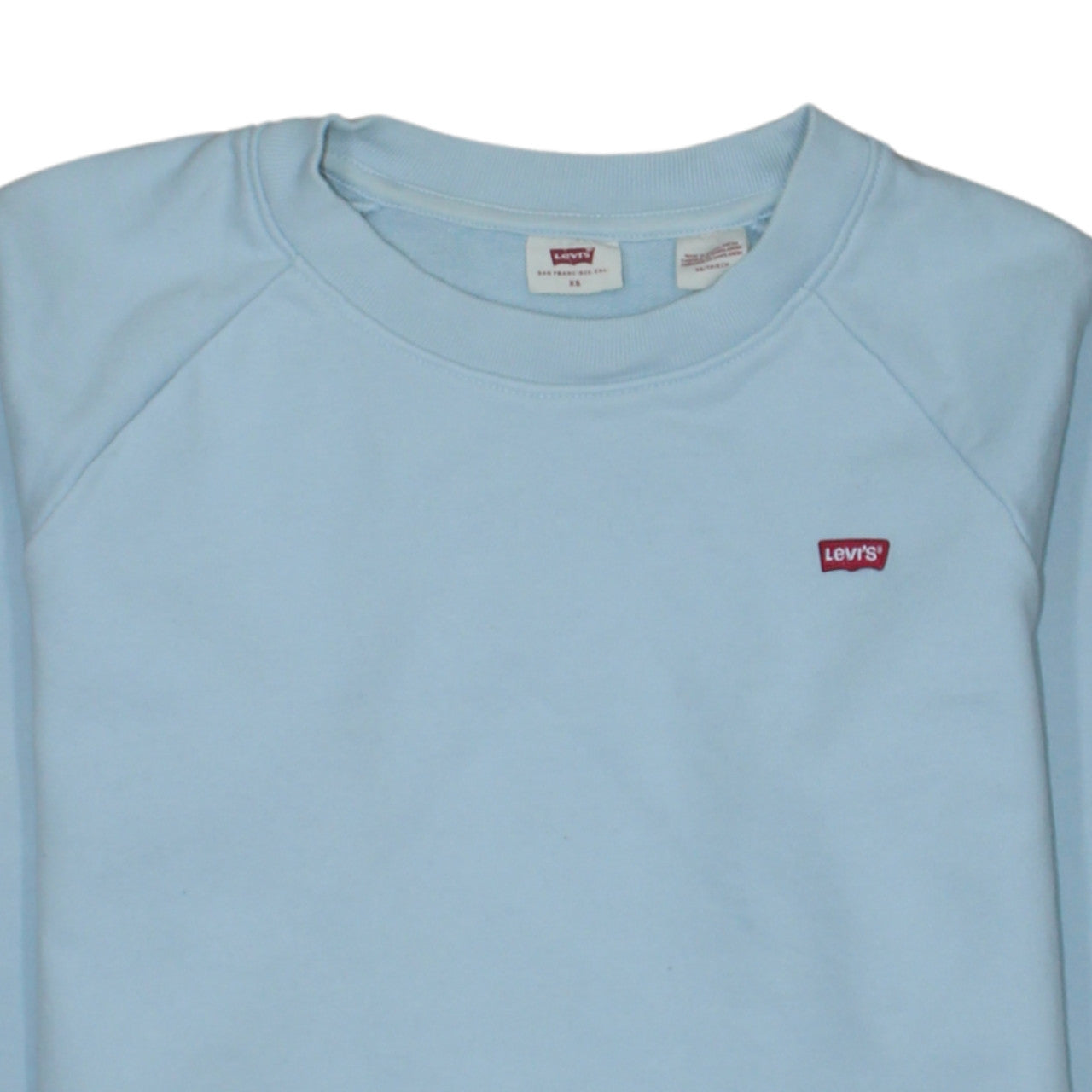 Mens UK Size XS Levi's Blue Pullover Sweatshirt
