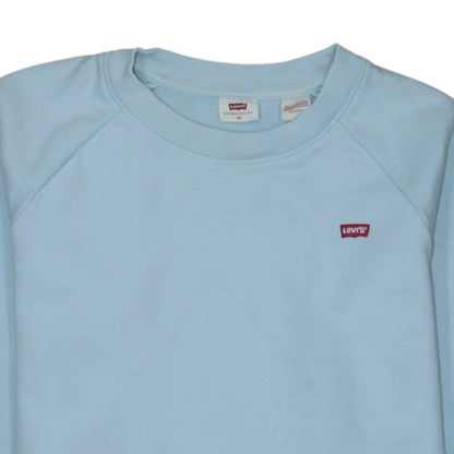Mens UK Size XS Levi's Blue Pullover Sweatshirt