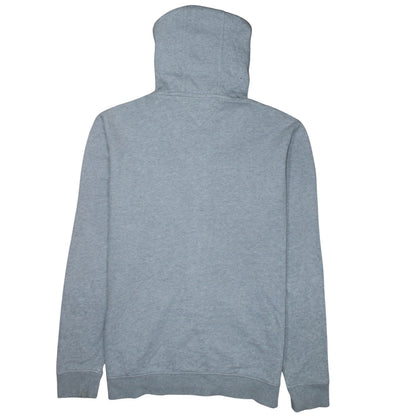 Mens UK Size 2XL Tommy Jeans Grey Full Zip Hoodie