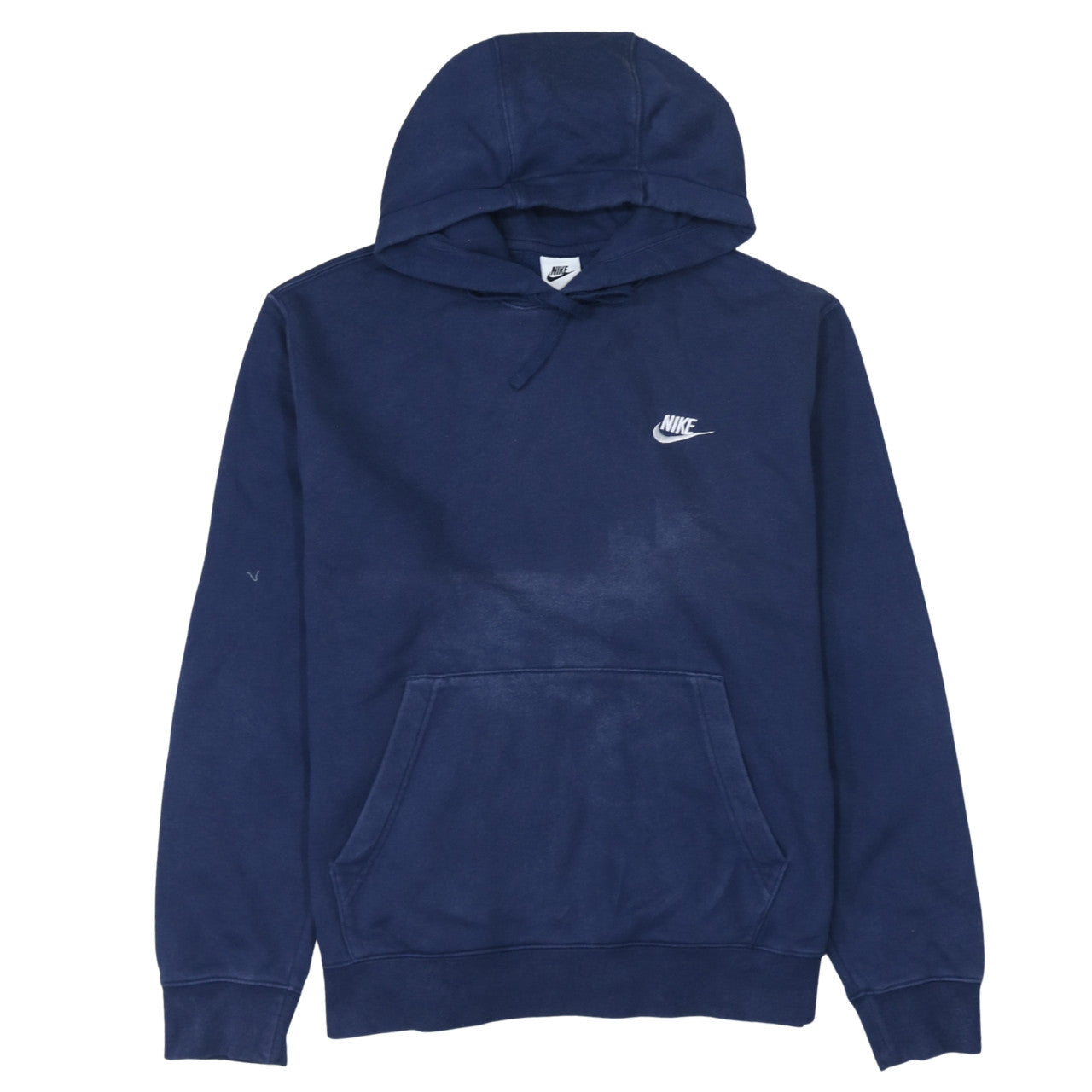 Mens UK Size L Nike Blue Pullover Hoodie