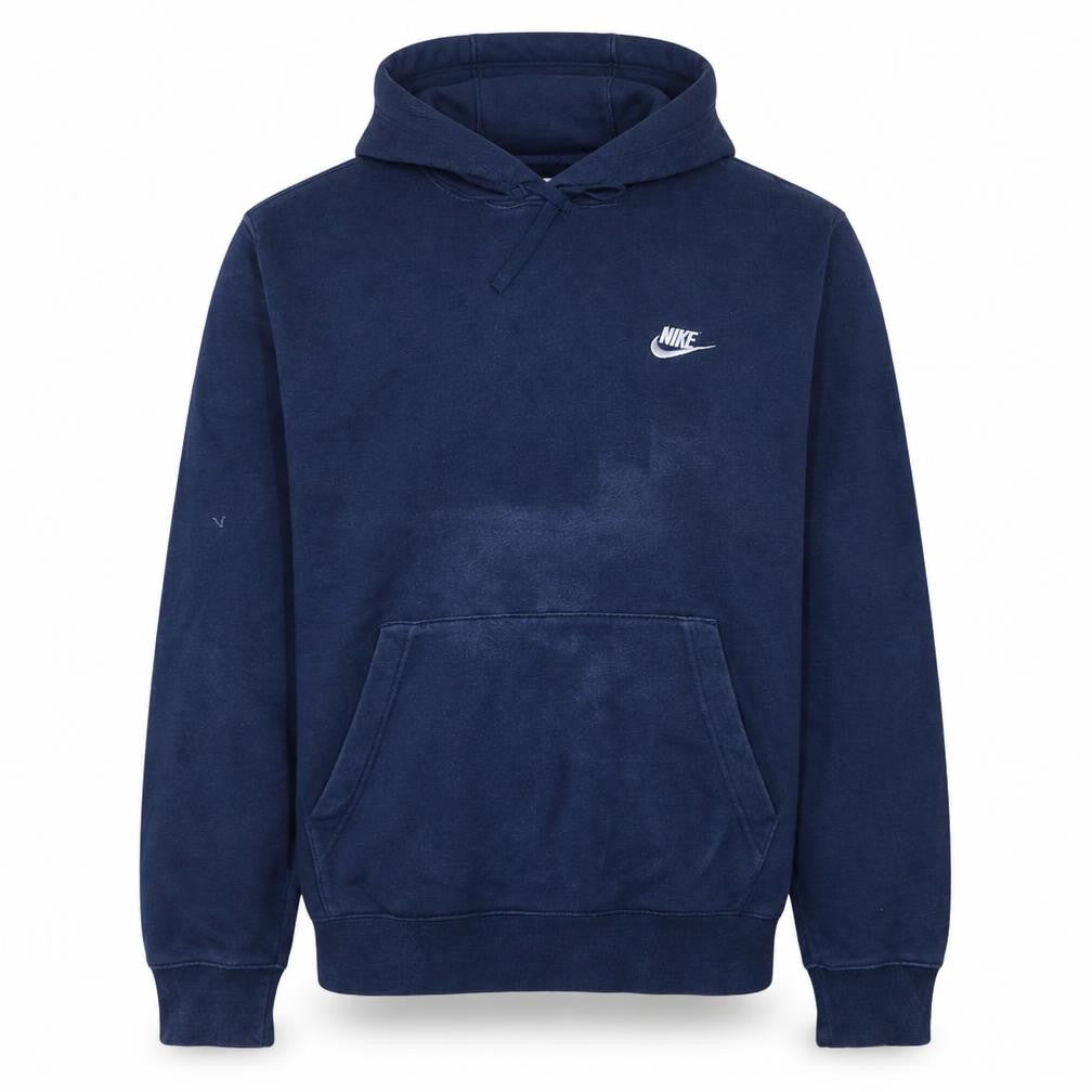 Mens UK Size L Nike Blue Pullover Hoodie