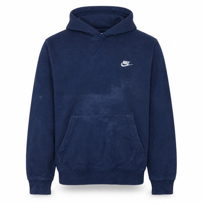 Mens UK Size L Nike Blue Pullover Hoodie