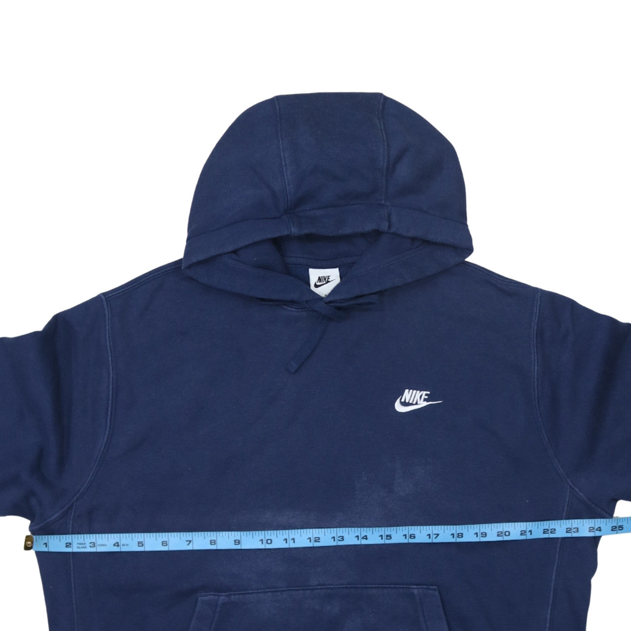 Mens UK Size L Nike Blue Pullover Hoodie