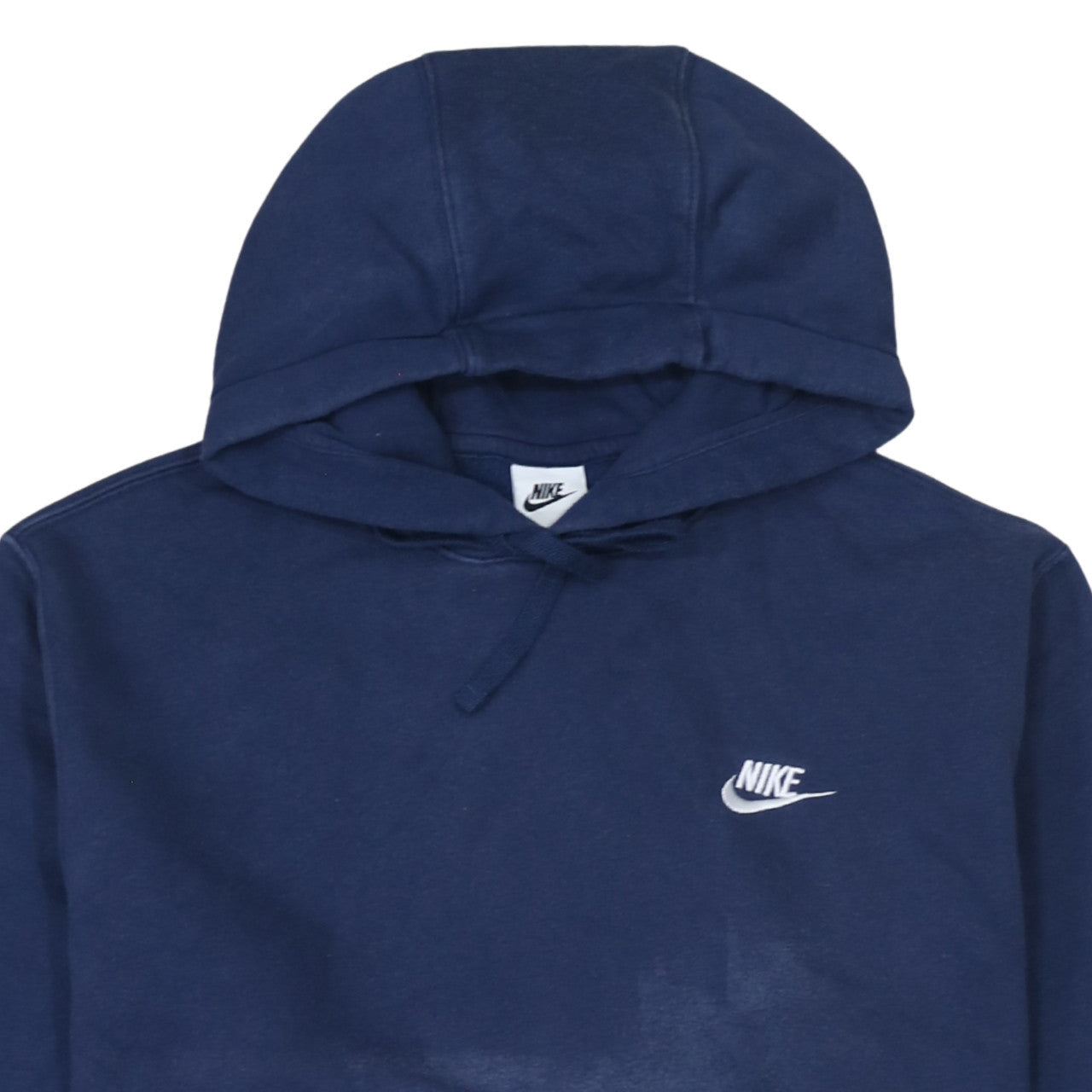 Mens UK Size L Nike Blue Pullover Hoodie