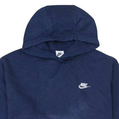 Mens UK Size L Nike Blue Pullover Hoodie