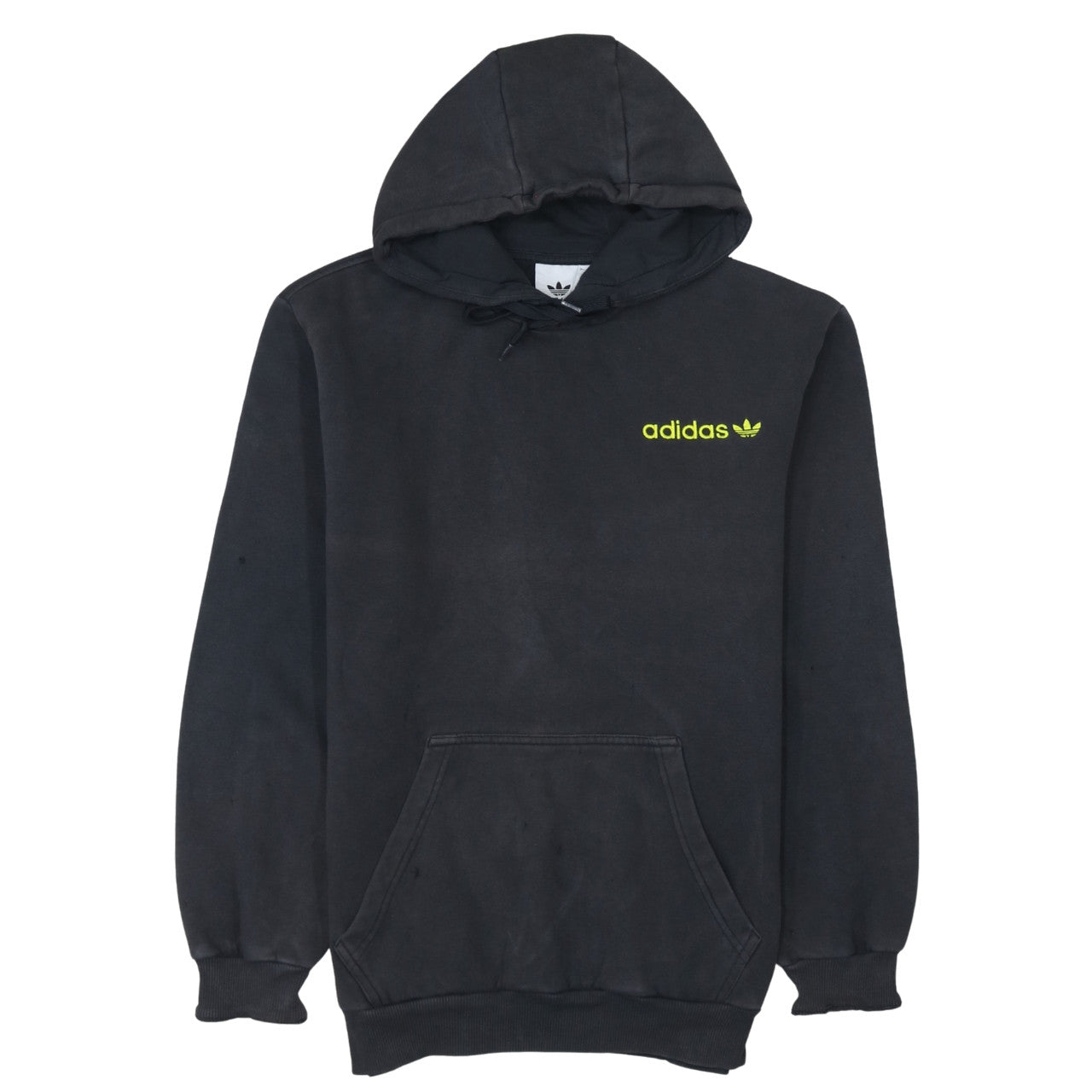 Mens UK Size M adidas Black Pullover Hoodie