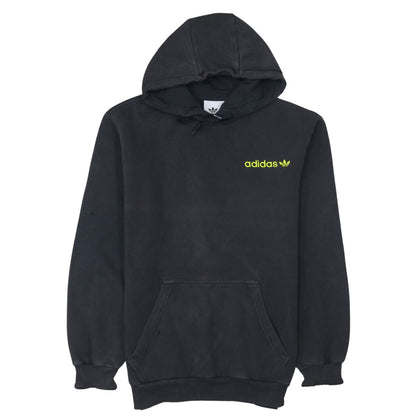 Mens UK Size M adidas Black Pullover Hoodie