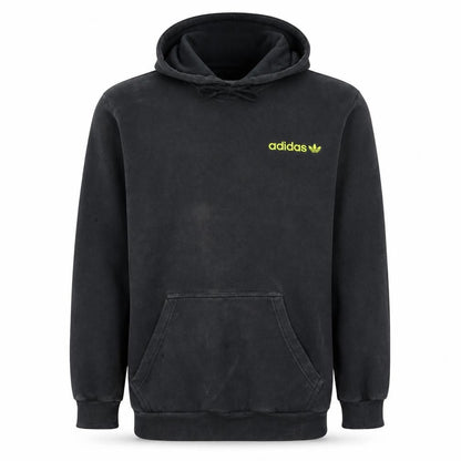 Mens UK Size M adidas Black Pullover Hoodie