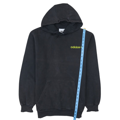 Mens UK Size M adidas Black Pullover Hoodie