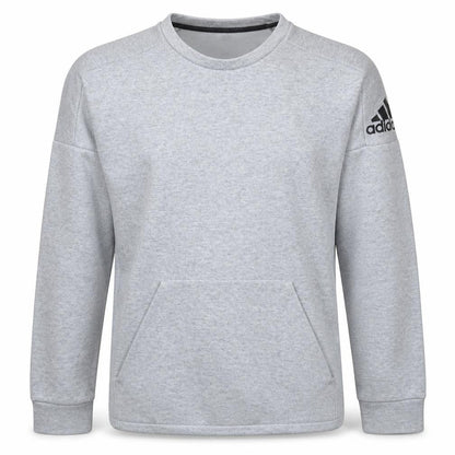 Mens UK Size M adidas Grey Pullover Sweatshirt