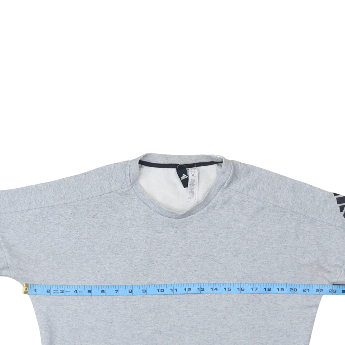 Mens UK Size M adidas Grey Pullover Sweatshirt