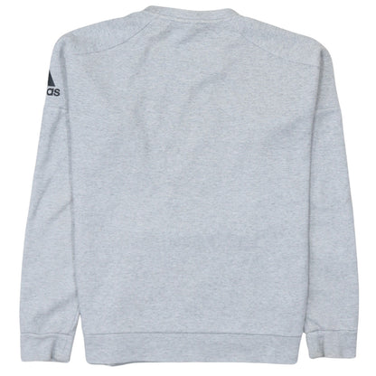 Mens UK Size M adidas Grey Pullover Sweatshirt